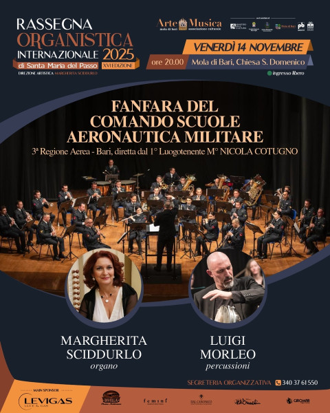 Rassegna Organistica - Concerto Fanfara 3^ Regione Aerea