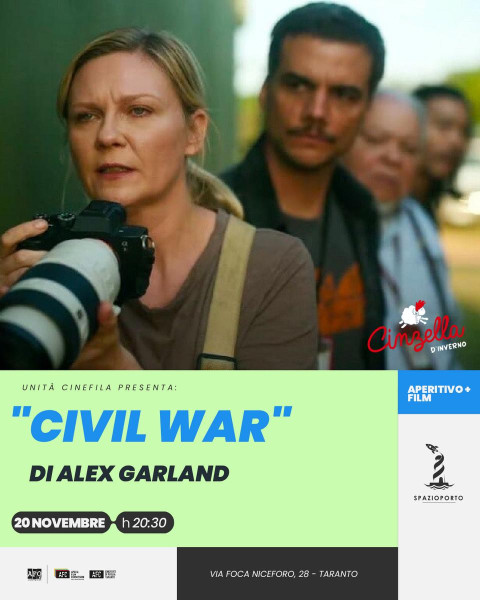 UNITA CINEFILA presenta "CIVIL WAR"