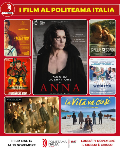 Anna, Now You See Me 3, Il Maestro e altri film