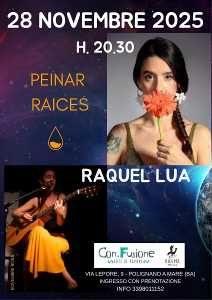 PEINAR RAICES - RAQUEL LUA in concerto