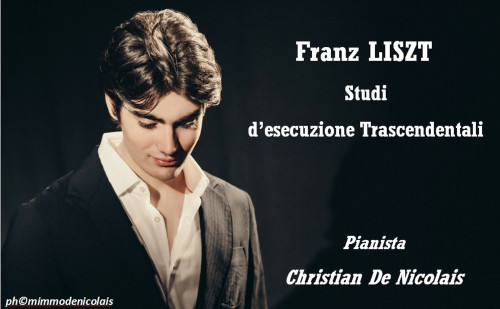 Teatro Melis di CAGLIARI "AMICI DELLA MUSICA" Pianista Christian De Nicolais