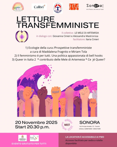 MEET autumn 2025, presenta: Letture Transfemministe