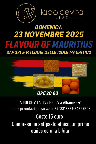 Flavour of Mauritius