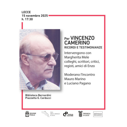 Per Vincenzo Camerino: Ricordi e Testimonianze