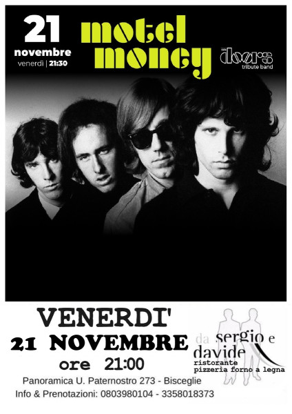 The DOORS live tribute con i "MOTEL MONEY"