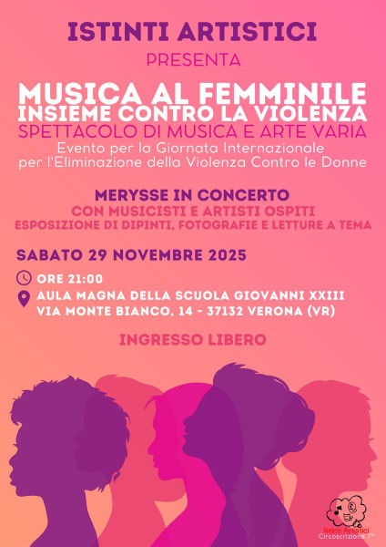 Musica al Femminile: Insieme contro la Violenza