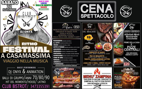 FESTA DEL RITMO SABATO SERA DANZANTE