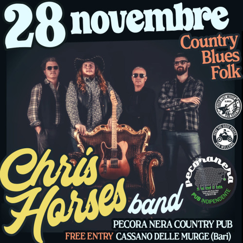 CHRIS HORSES & THE SLOW SMOKE live show