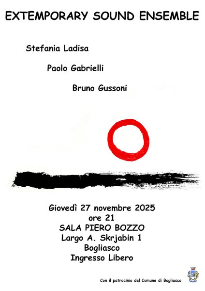Extemporary Sound Ensemble - Stefania Ladisa/Paolo Gabrielli/Bruno Gussoni