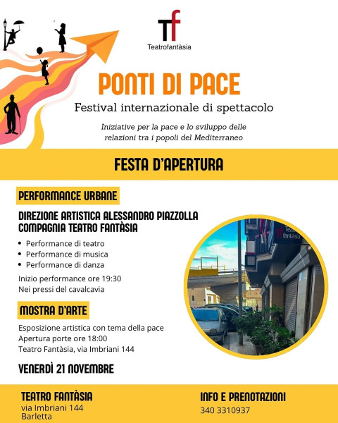 Festival Ponti di Pace - performance urbane