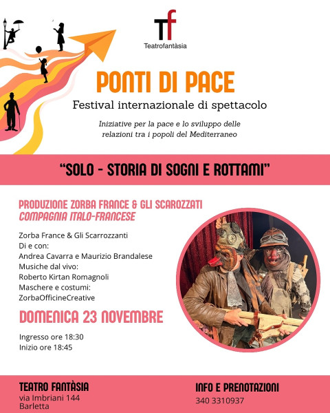 Spettacolo teatrale - "SOLO"