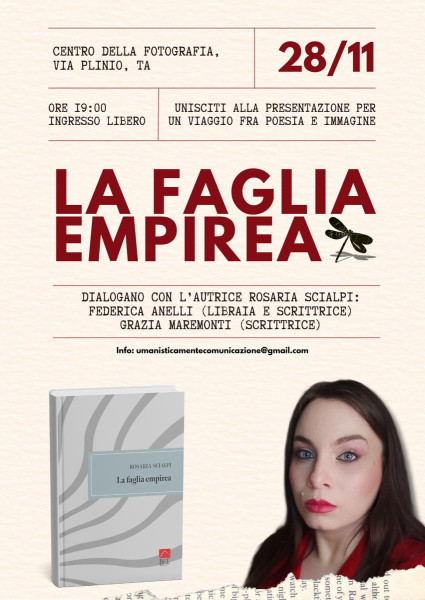 Fra poesia e immagine: presentazione della silloge La faglia empirea