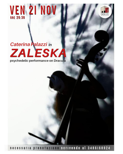 Zaleska - psychedelic performance on Dracula - di e con Caterina Palazzi