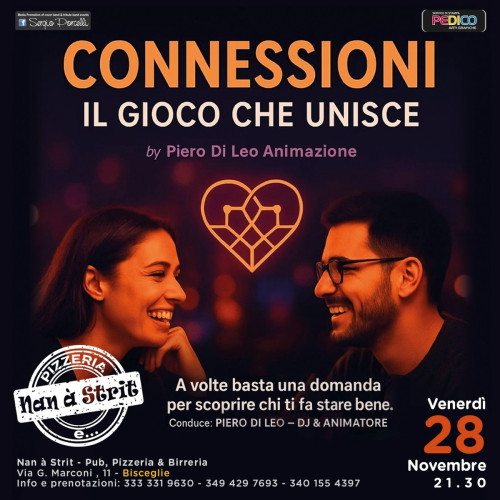 Connessioni - Il Gioco che unisce by Piero Di Leo a Bisceglie