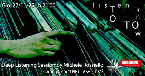 Deep listening session by Michele Rossiello Un viaggio in vinile