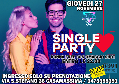 SINGLE PARTY - IT’S BACK!