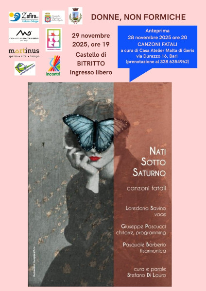 Nati sotto Saturno, Canzoni fatali