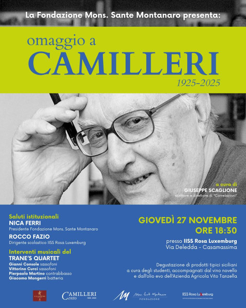 Omaggio a Camilleri - 100 anni