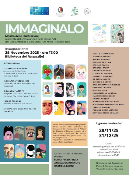 IMMAGINALO, illustrazioni sui diritti dell’infanzia