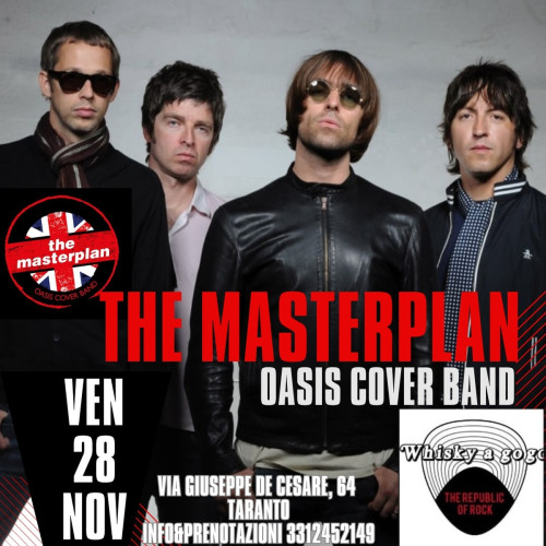 The Masterplan Oasis coverband live @ Whisky a gogò sede invernale
