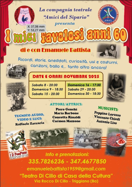 I miei favolosi anni ' 60