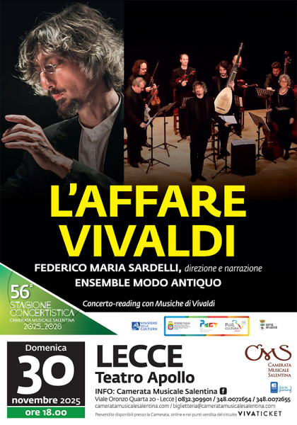 L'Affare Vivaldi - Federico Maria Sardelli e Ensemble Modo Antiquo