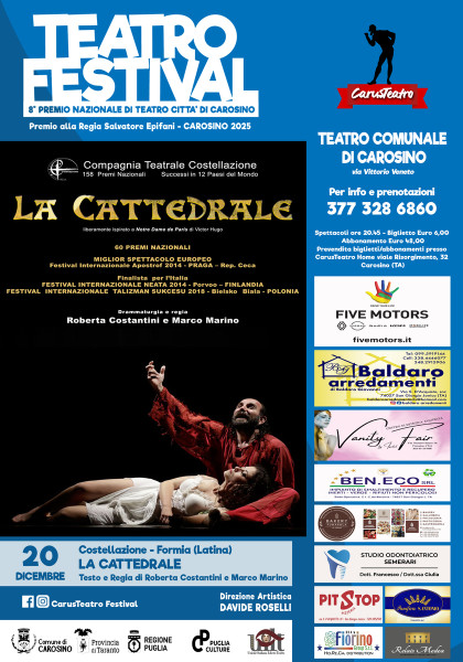 LA CATTEDRALE - Teatro Festival 8° Premio Nazionale di Teatro Città di Carosino