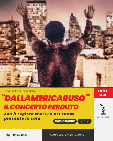 "DallAmeriCaruso - Il concerto perduto" con la presenza in sala del regista Walter Veltroni.