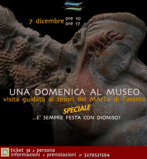 Una Domenica al Museo: il MArTa di Taranto! 7 dic 2025