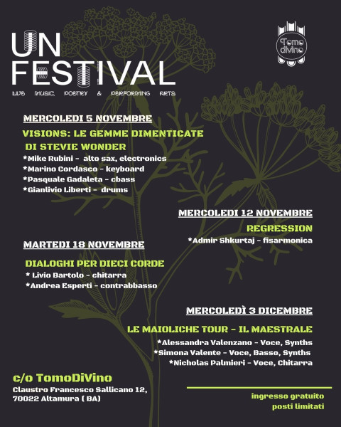 IL MAESTRALE - Le Maioliche Tour | UnFestival