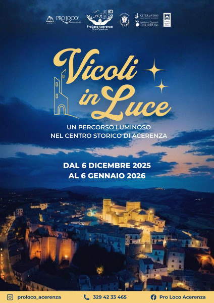 Vicoli in Luce Acerenza