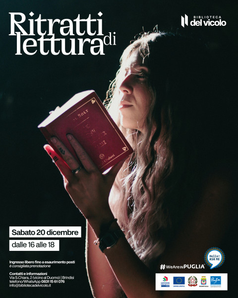 Voci dal Vicolo - RITRATTI DI LETTURA  mini set fotografico