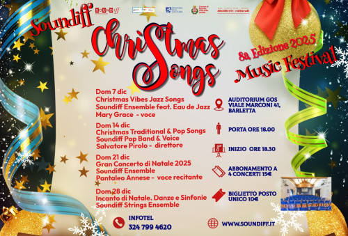 SOUNDIFF CHRISTMASONGS  - 8ª edizione 2025