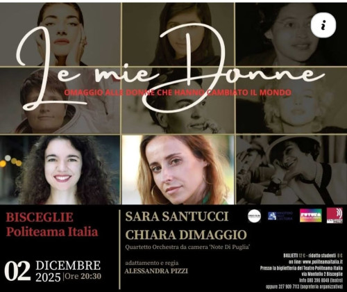 LE MIE DONNE: Omaggio alle donne che hanno cambiato il mondo