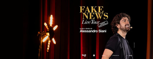 Alessandro Siani in tour con il nuovo spettacolo "Fake News"