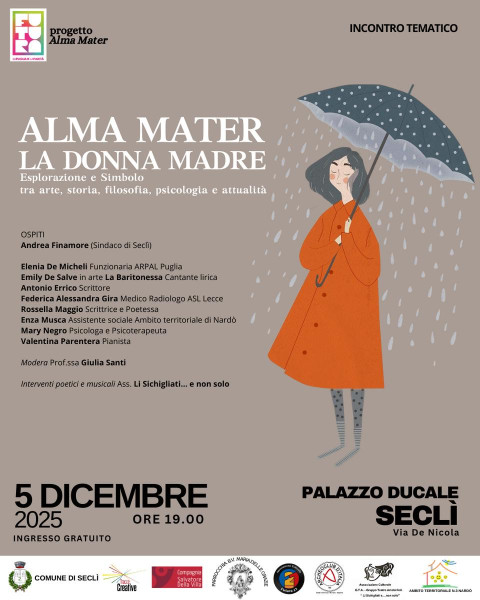 ALMA MATER La Donna Madre - incontro tematico per progetto 'Futura. La Puglia per la Parità'