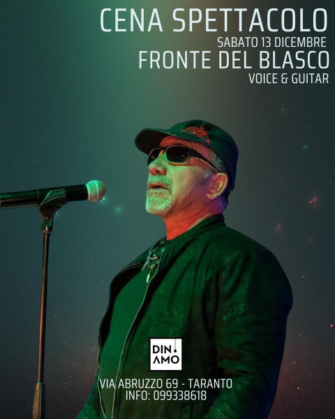 Fronte Del Blasco - Voice & Guitar on Saturday Live