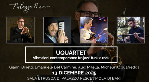 UquARTET [Vibrazioni contemporanee tra jazz, funk e rock]