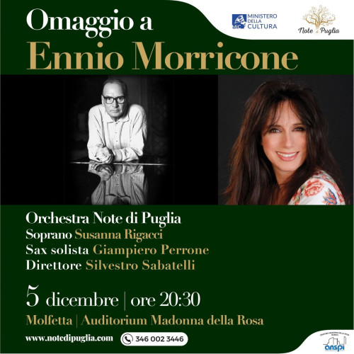 Omaggio a Ennio Morricone con Susanna Rigacci