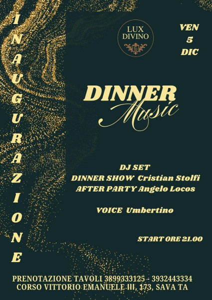 Dinner Music Show