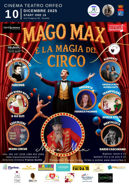 Mago Max e la magia del circo