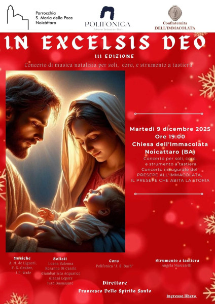 IN EXCELSIS DEO concerto di musica natalizia