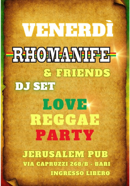 Rhomanife + Supa Ape In Dj Set - ven5dic.