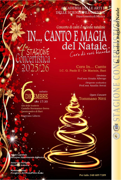Concerto In... canto e magia del Natale