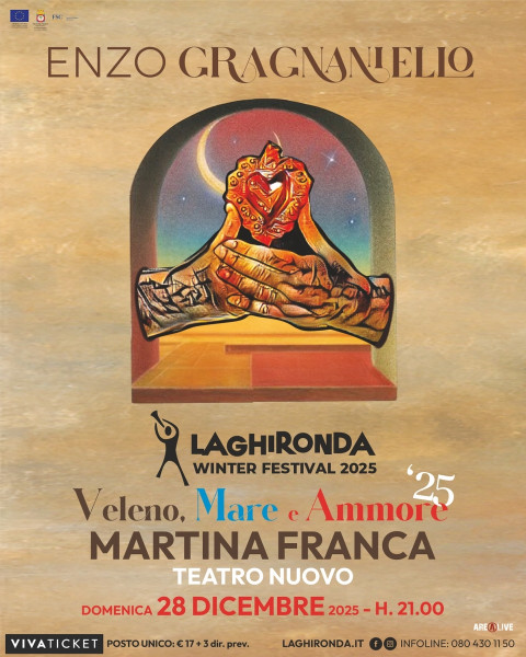 La Ghironda Winter presenta Enzo Gragnaniello | Veleno, mare e ammore
