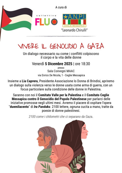 Vivere il Genocidio a Gaza