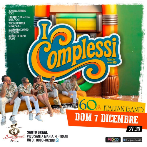 I Complessi - 60s Italian band live a Trani