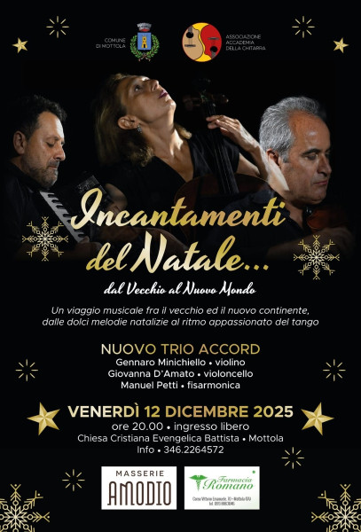 INCANTAMENTI DEL NATALE... DAL VECCHIO AL NUOVO MONDO