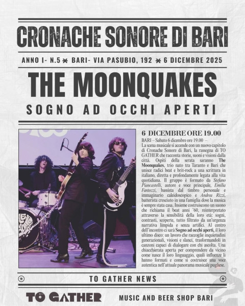 Cronache Sonore - Presentazione "Sogno Ad Occhi Aperti" | ToGather