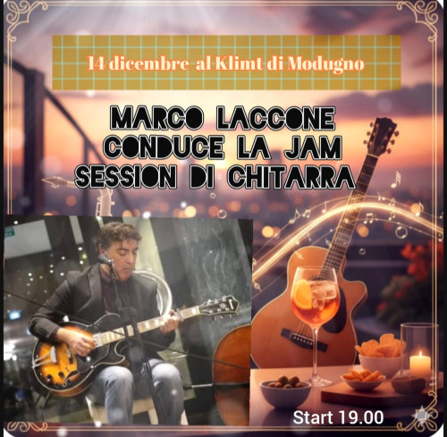 Jam session cantautorale al Klimt diretta dal M° Marco Laccone